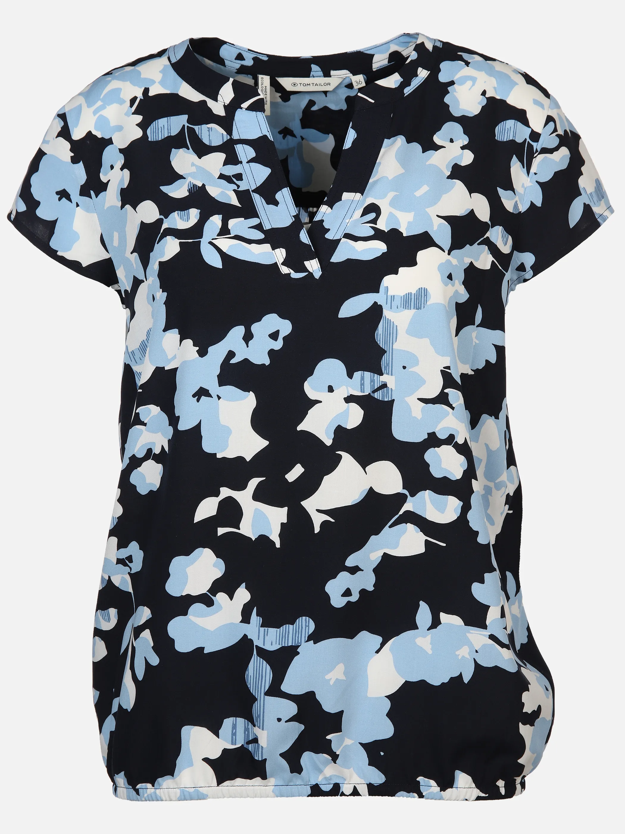 Damen Bluse mit Alloverprint