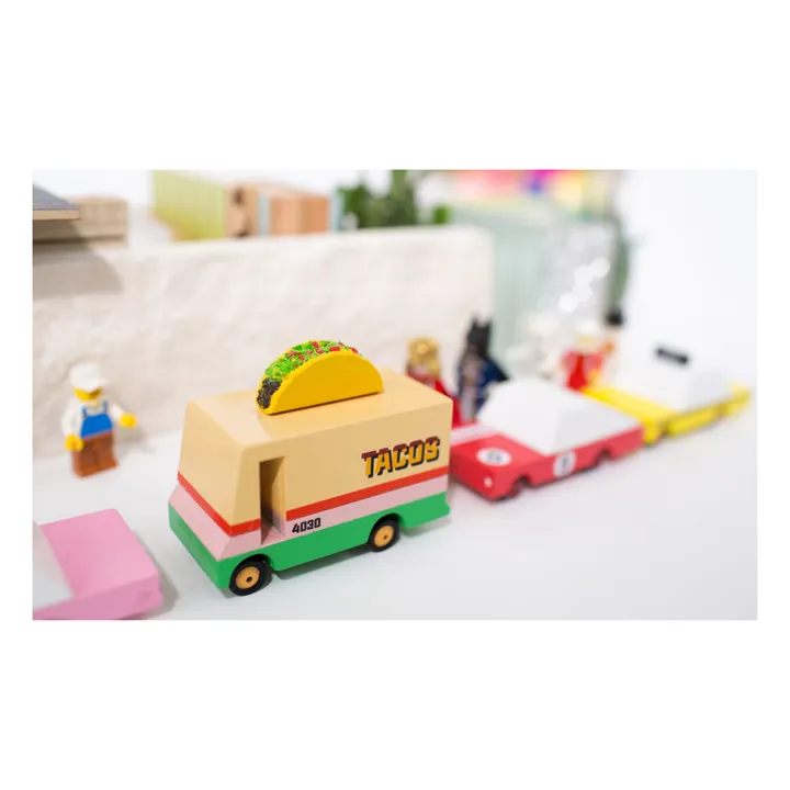 Candylab Voiture Tacos en bois