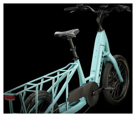 Vélo Cargo Longtail Électrique Trek Fetch  2 Shimano Deore 10V 500Wh 20'' Vert Sauge