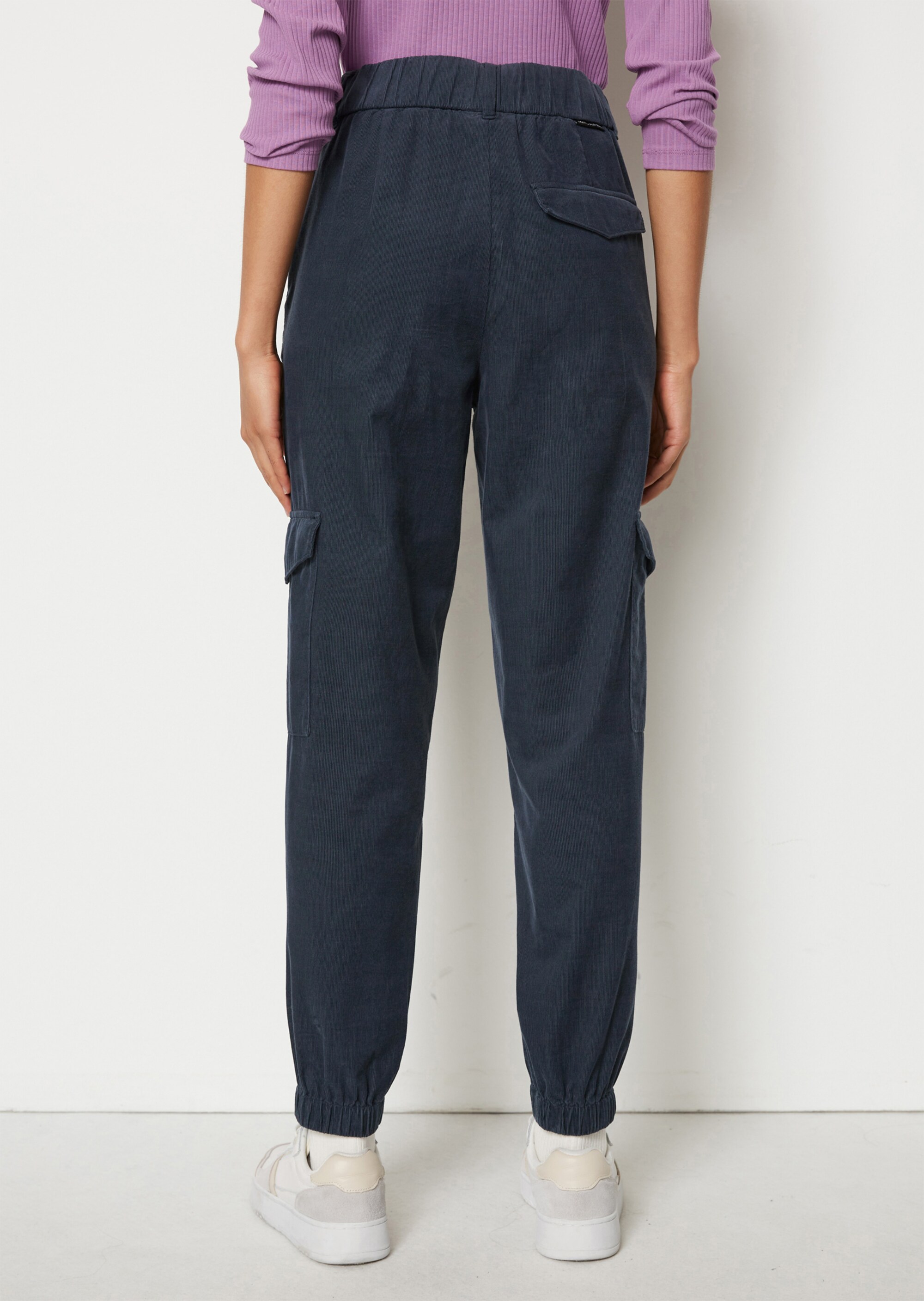 Cargo-Joggpants looseaus softem Babycord