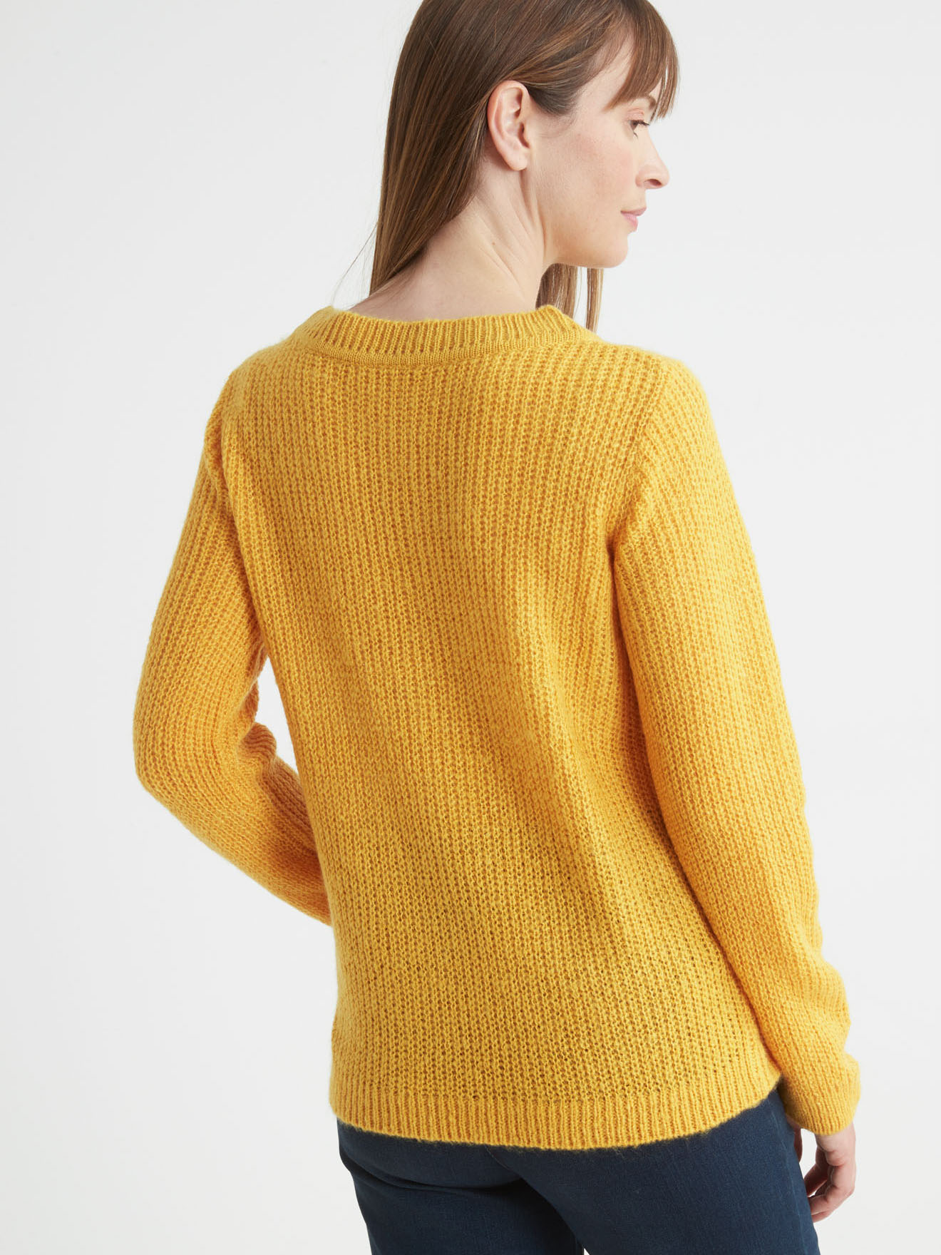 Pull  torsadé forme loose