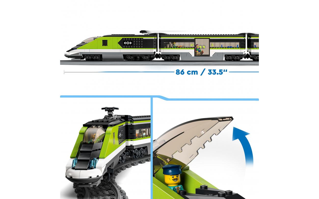 60337 LEGO City Passagierssneltrein bouwset