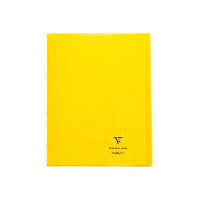 Clairefontaine Koverbook - Cahier polypro 24 x 32 cm - 48 pages - petits carreaux (5x5 mm) - disponible dans différentes couleurs