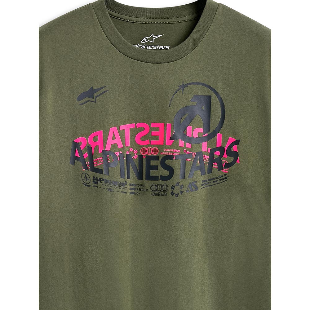 Alpinestars - T-shirt Semicircle SS CSF Kaki