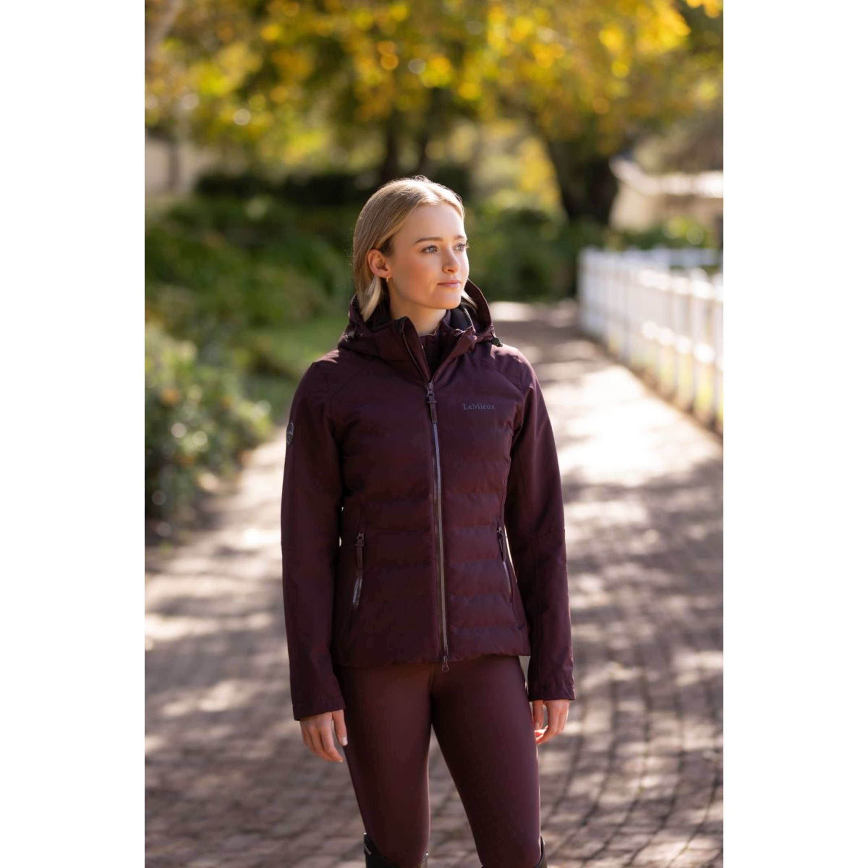 LeMieux Jas Brooke Waterproof Damson