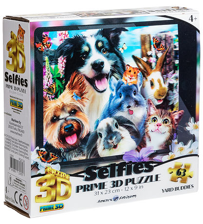 Prime 3D Puzzle Puzzlespiel - 3D - 63 Teile - Yard Buddies