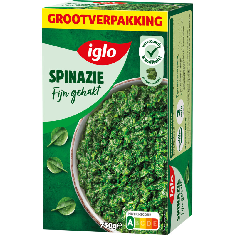 Iglo Spinazie fijn gehakt