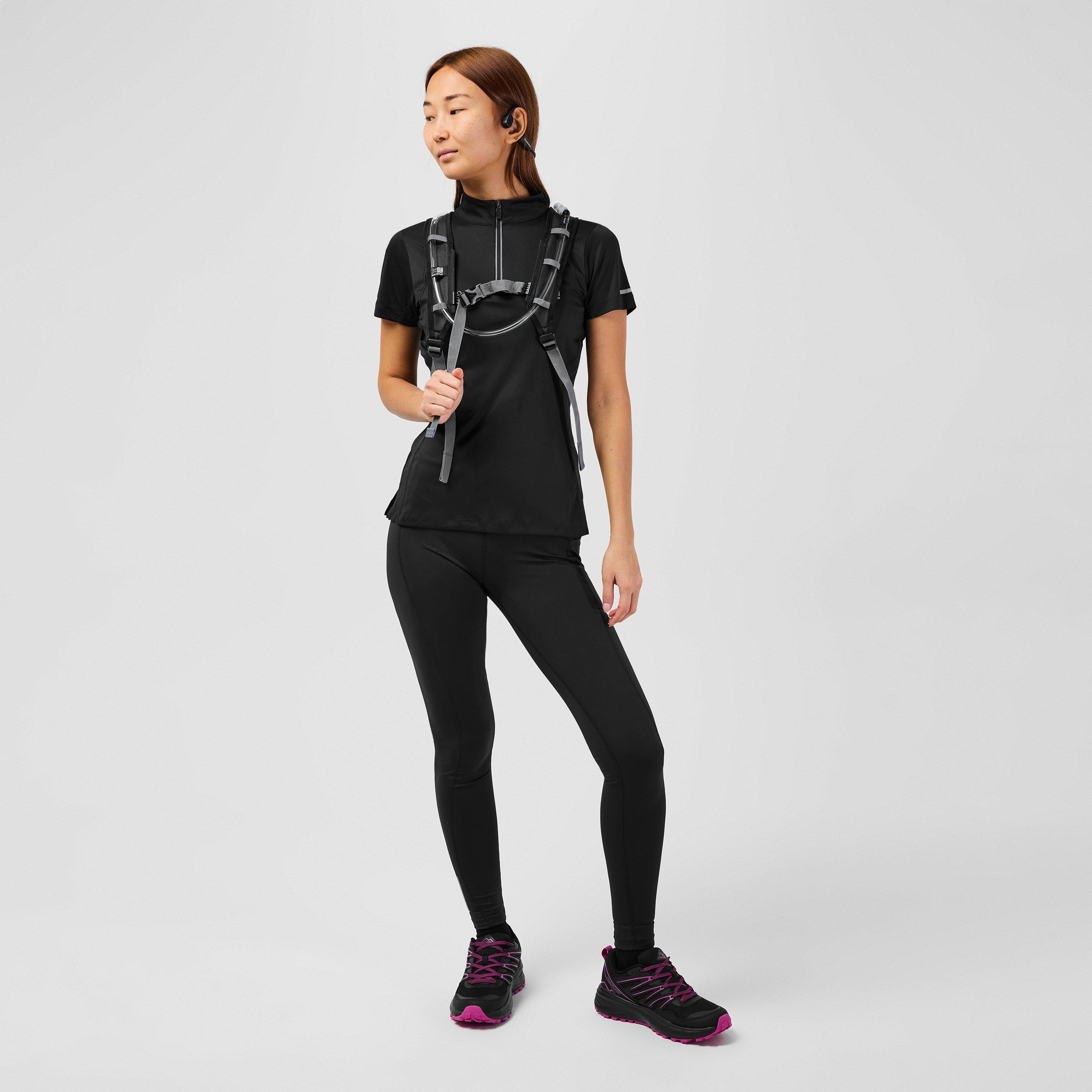 Karrimor Womens Short SleevequarterZip T Shirt