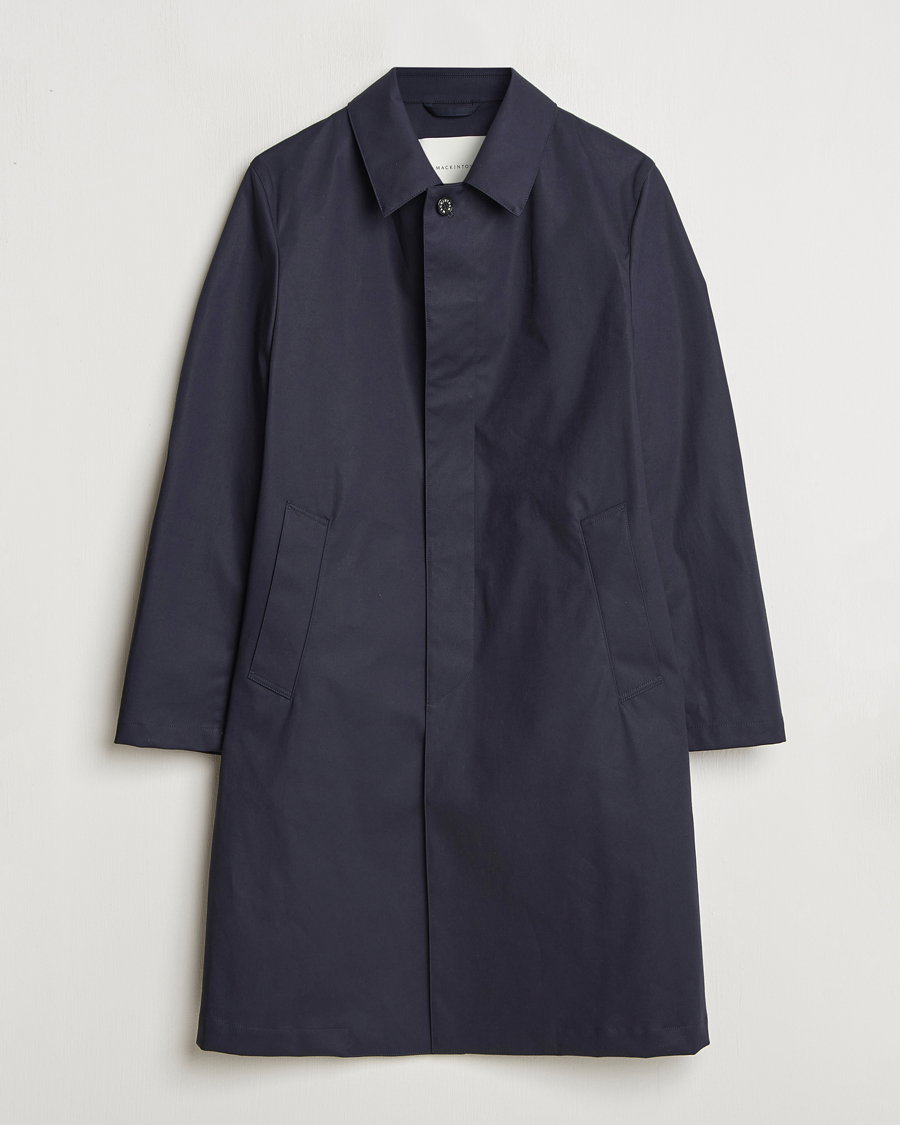 Mackintosh Dunkeld Car Coat Navy