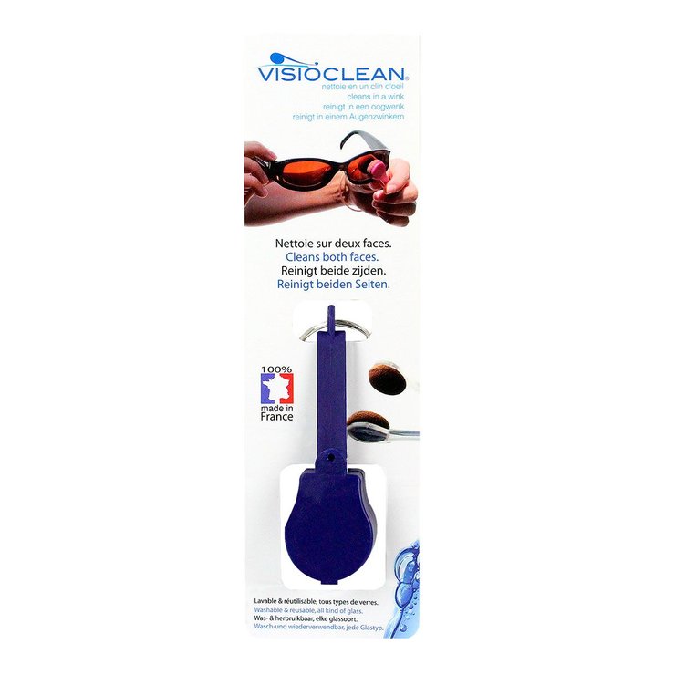 Pince lunettes bleue