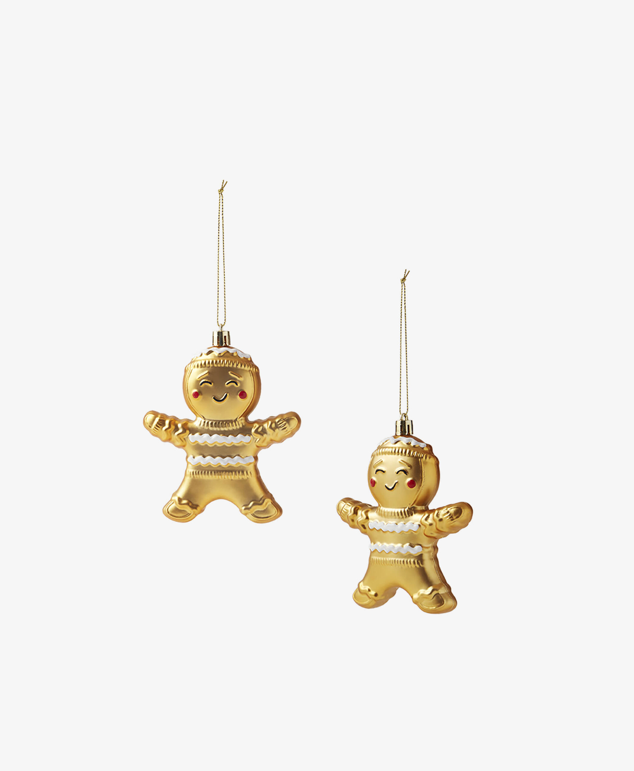 Weihnachtsbaum-Ornamente, 2er-Pack