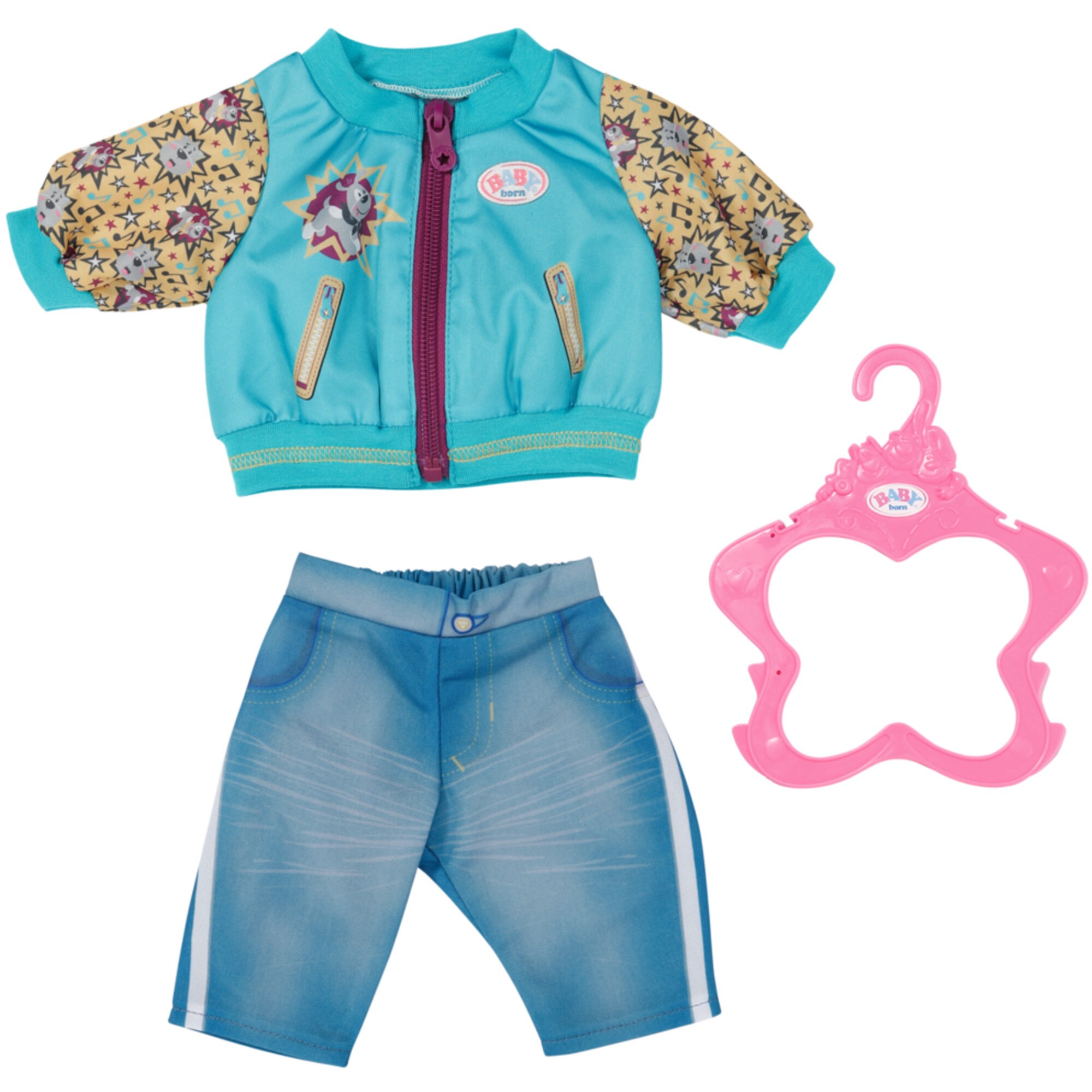 ZAPF Creation Puppenzubehör BABY born® Outfit mit Jacke 43cm