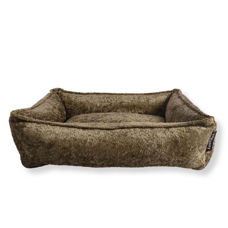 Lex & Max Monaco - Hondenmand - Olijfgroen - 55x70x20 cm - XS
