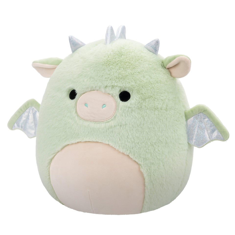Squishmallows - 30 cm Bamse P21 Fuzz A Mallows - Drew Dragon