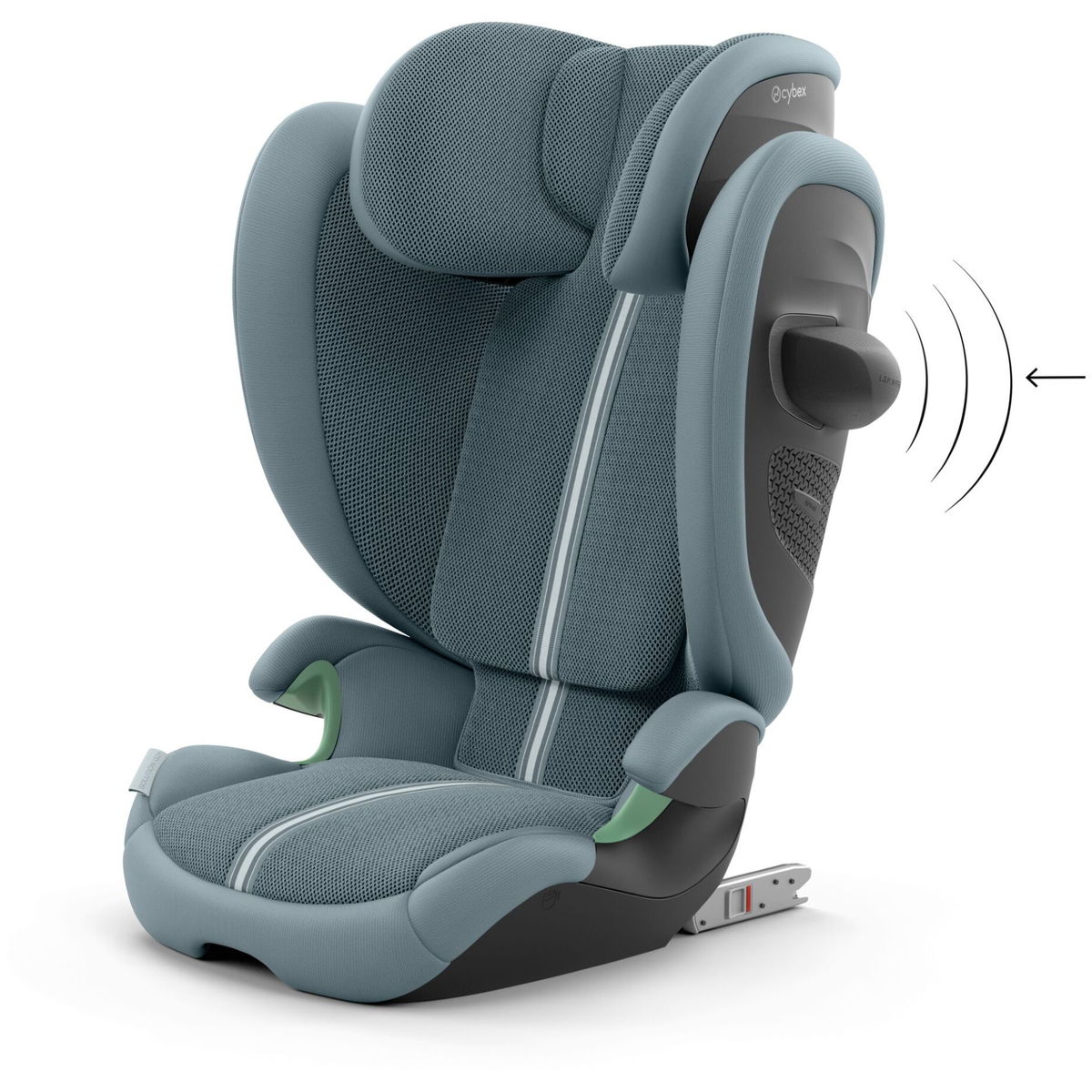 CYBEXCYBEX   Solution G2 i-Fix Plus stormy blue light blue