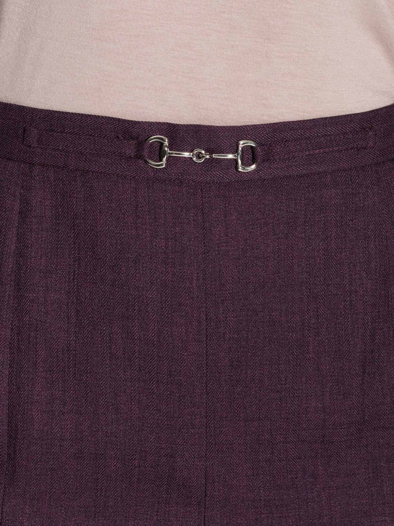 Jupe à panneaux hanches larges