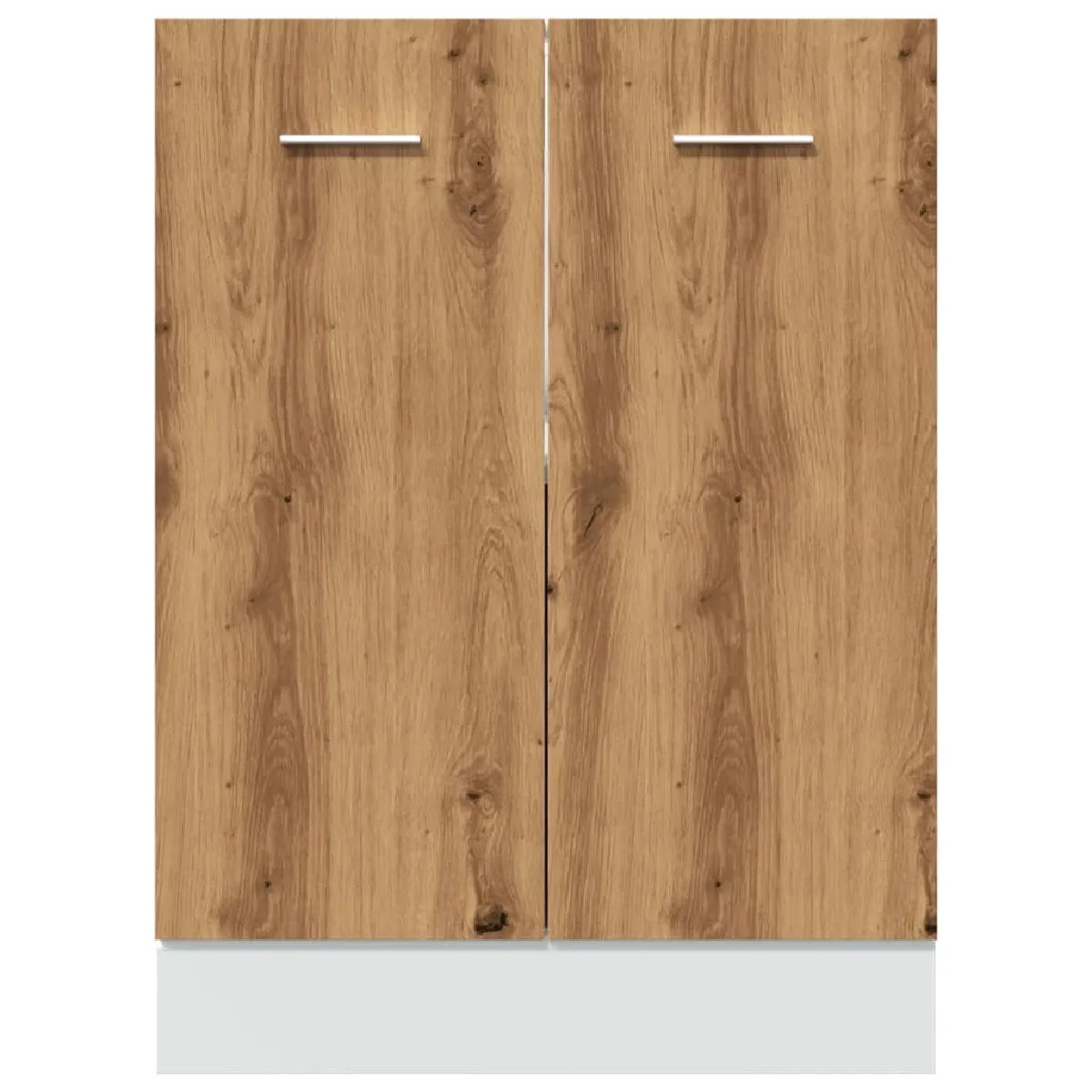 vidaXL Armoire de plancher - Chêne artisanal