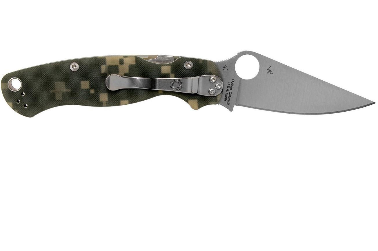 Spyderco Paramilitary 2 Camo C81GPCMO2 zakmes