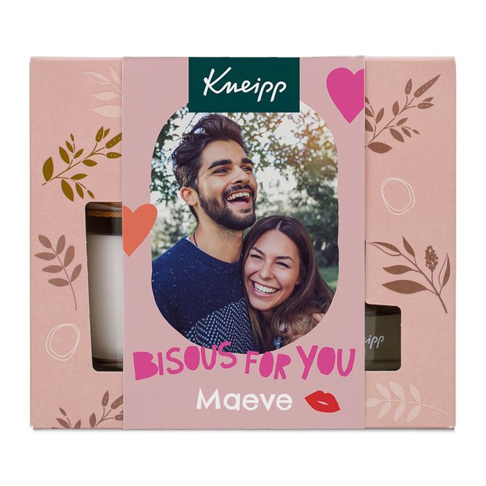 Kneipp | Bisous | met eigen foto en naam