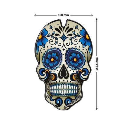 Protège réservoir Puig SKULL Universel - Bleu