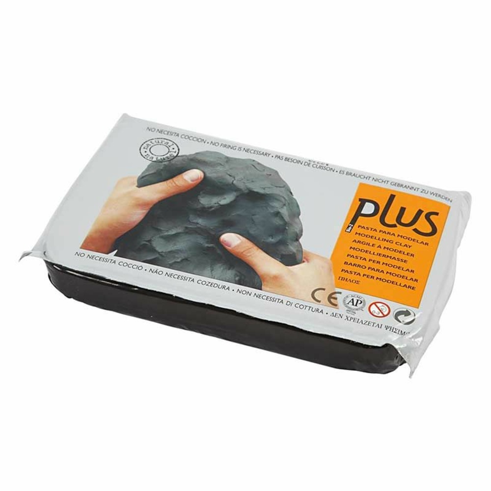 Argile à modeler 1 kg - noir
