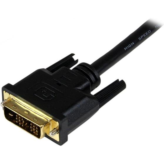 StarTech.com Câble HDMI vers DVI-D M/M 1,5 m - Cordon HDMI vers DVI-D Mâle / Mâle 1,5 Mètres
