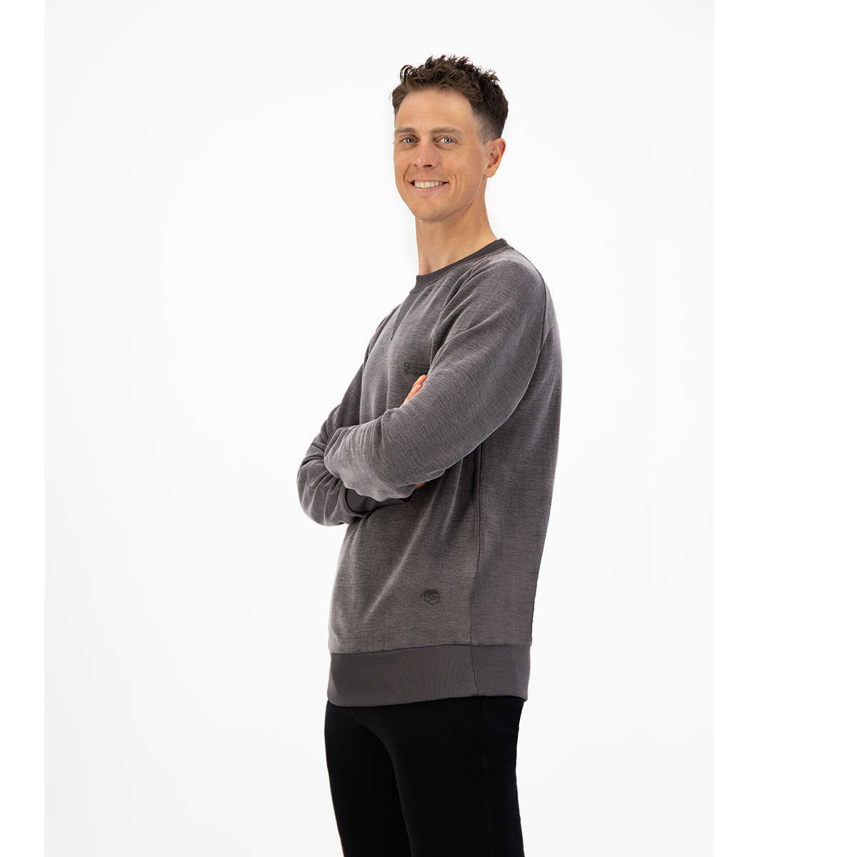 FUTURUM Tech Sweater SPEED ON WHEELS Dark Grey