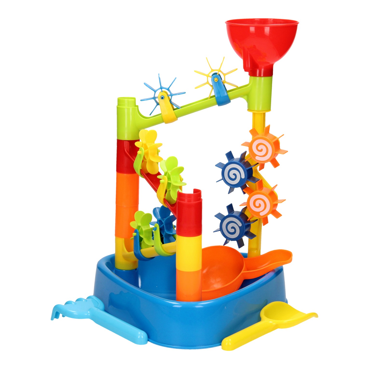 Waterspeelbaan Waterwielen