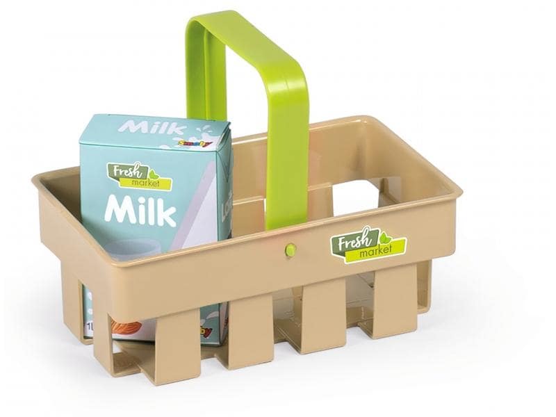 Smoby Kaufladen Fresh Market Bio-Supermarkt mit elektronischen Funktionen und viel Zubehör