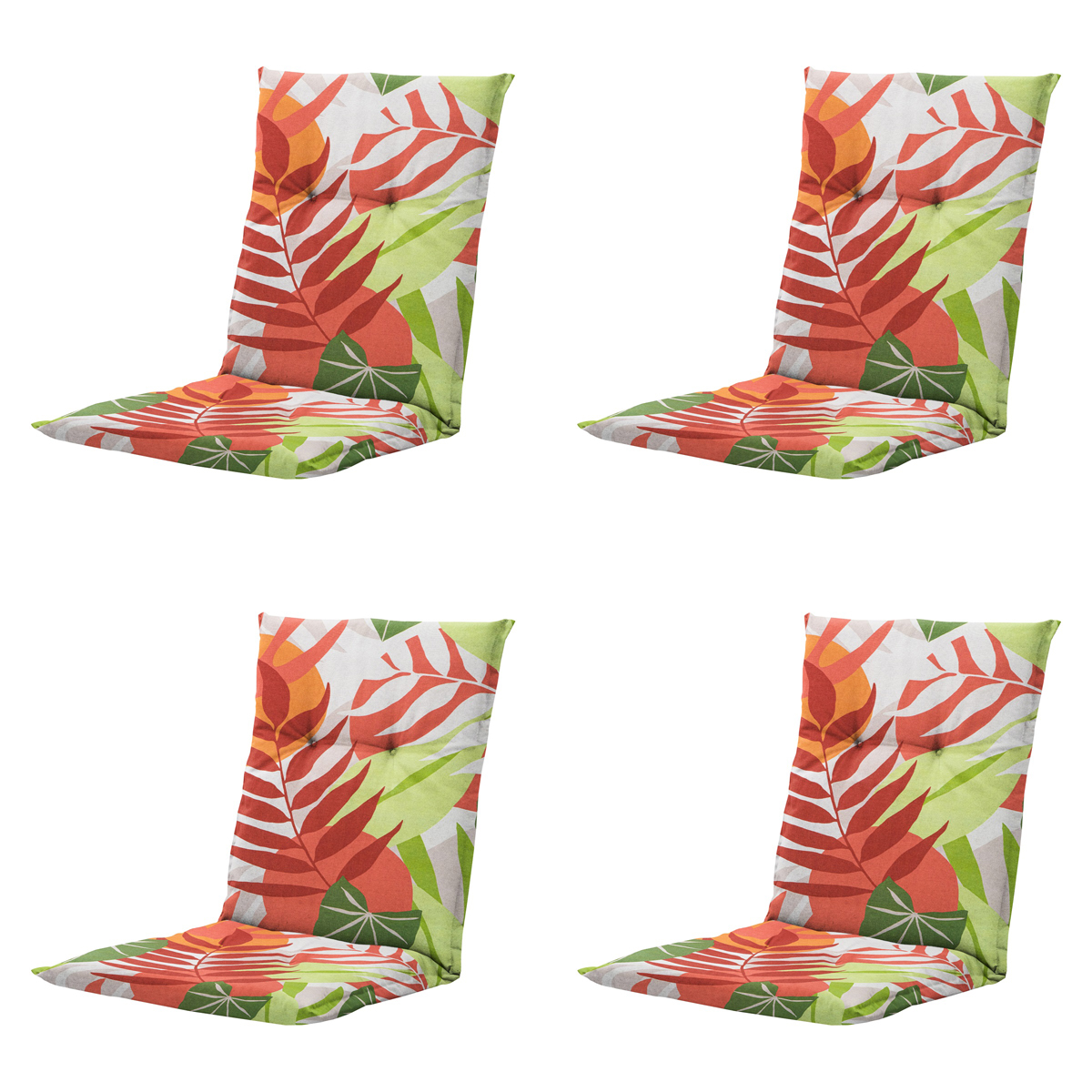 Madison Iven terra Tuinstoelkussen - Set van 4