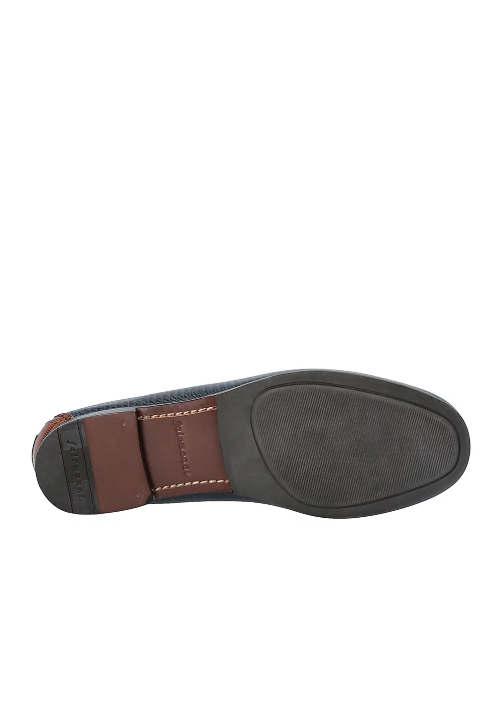 MOCASSIN W LIZARD MULTICO BLEU KAKI