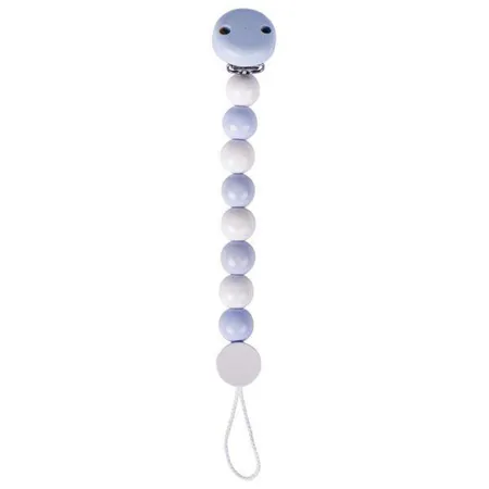 Heimess Schnullerkette blau, weiß