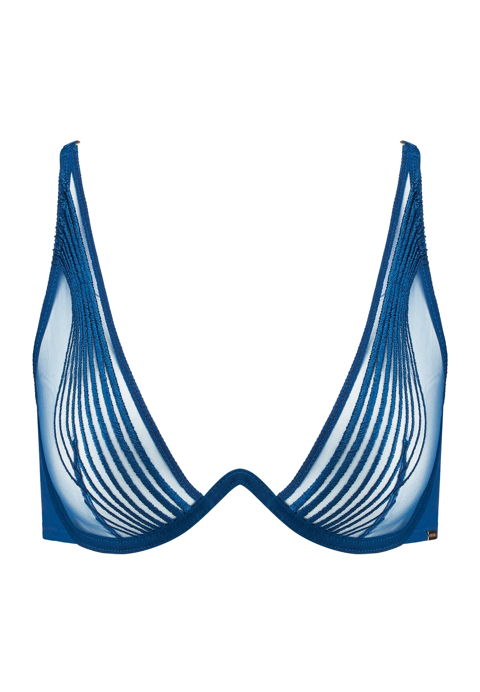 SUMPTUOUS WAVES - Soutien-gorge triangle mono-armature | Bleu