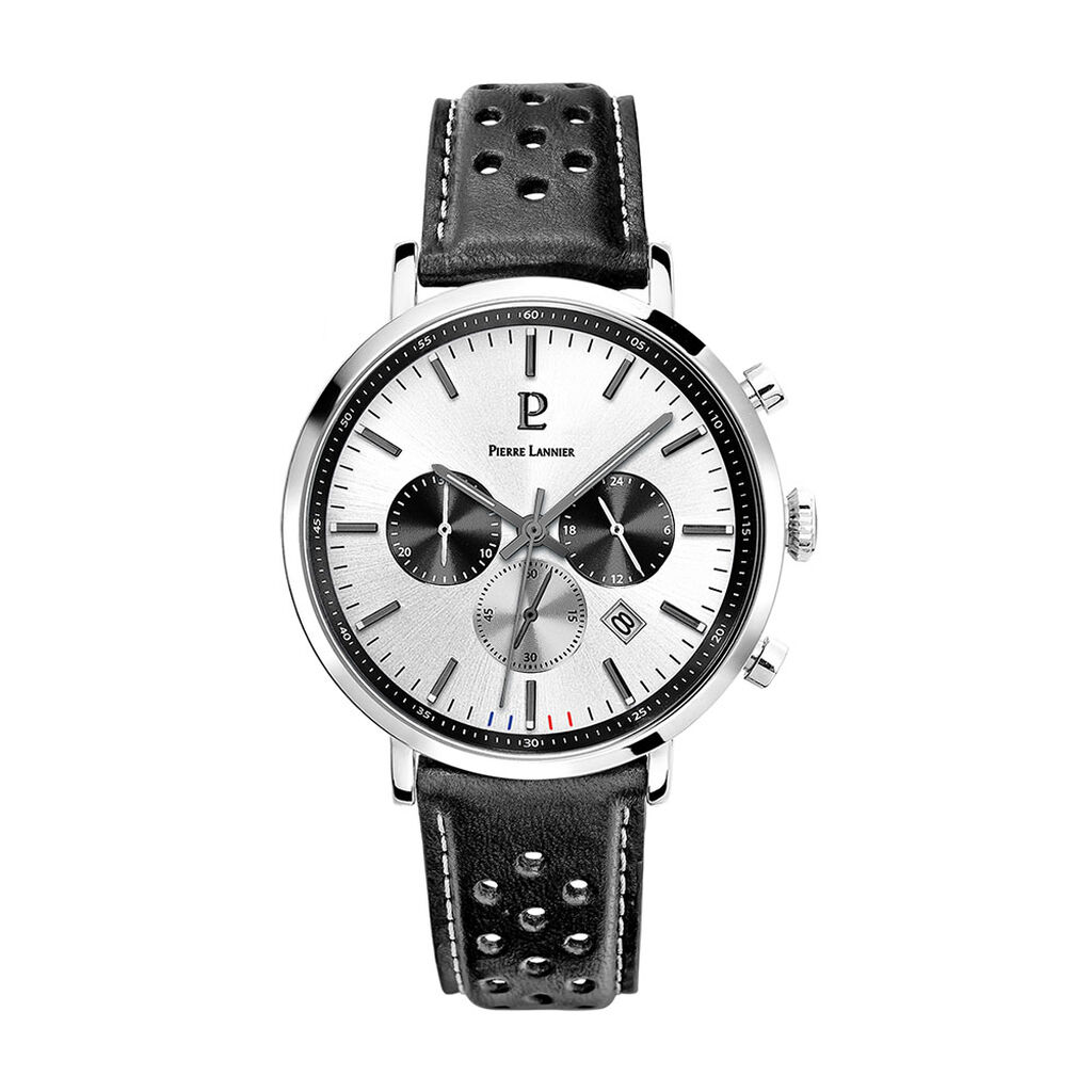 Montre Pierre Lannier Baron Argenté