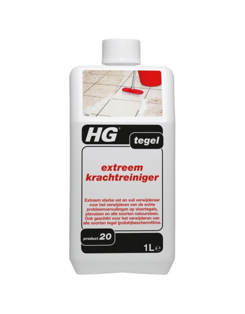 Hg Tegel Extreem Krachtreiniger - Schoonmaakmiddelen - 1 l