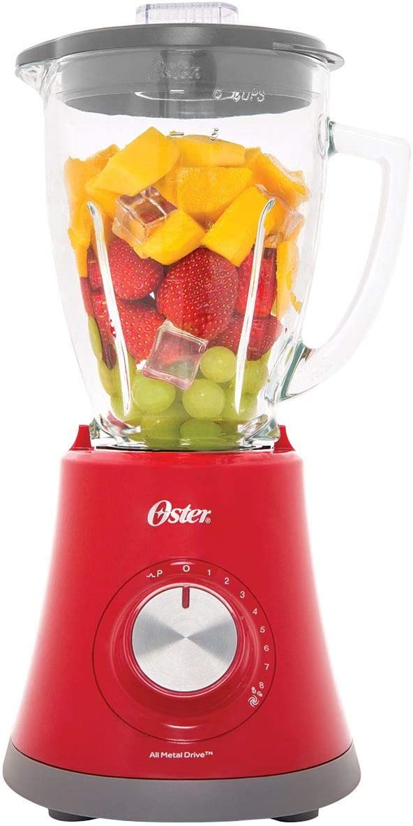 Liquidificador Super Chef, Vermelho, 127v, Oster