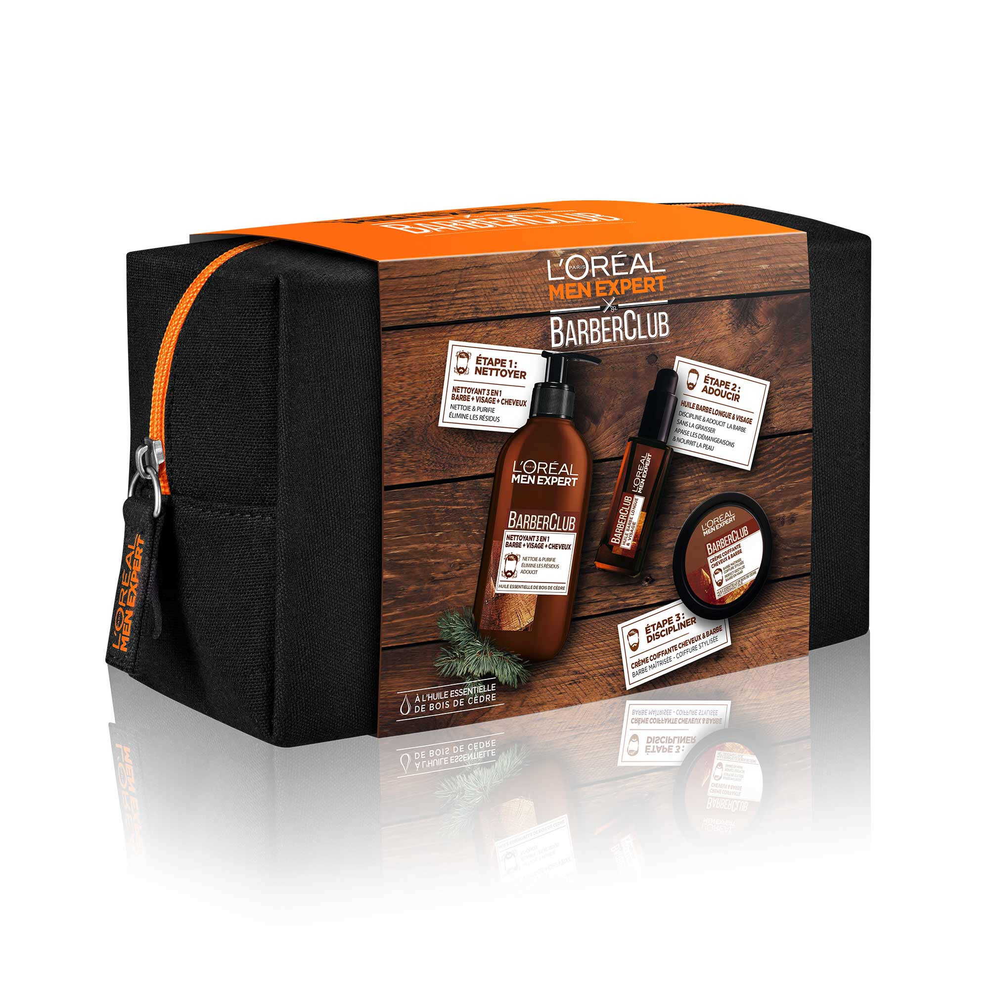 Men Expert BarberClub Trousse Homme - Soin de la Barbe et du Visage