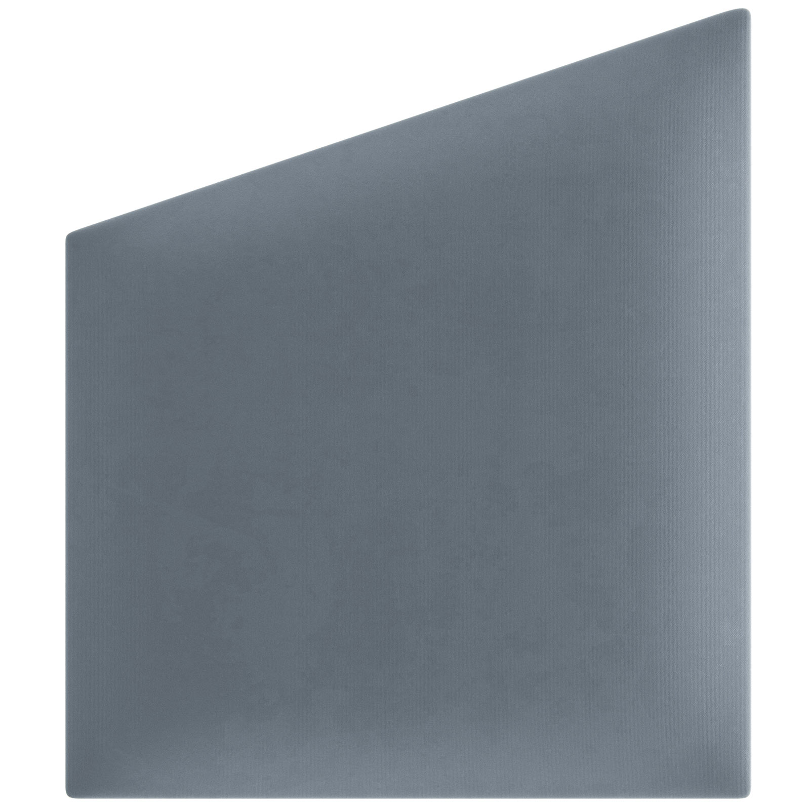 Wandpolster - sea blue - Samt - 30x35 cm