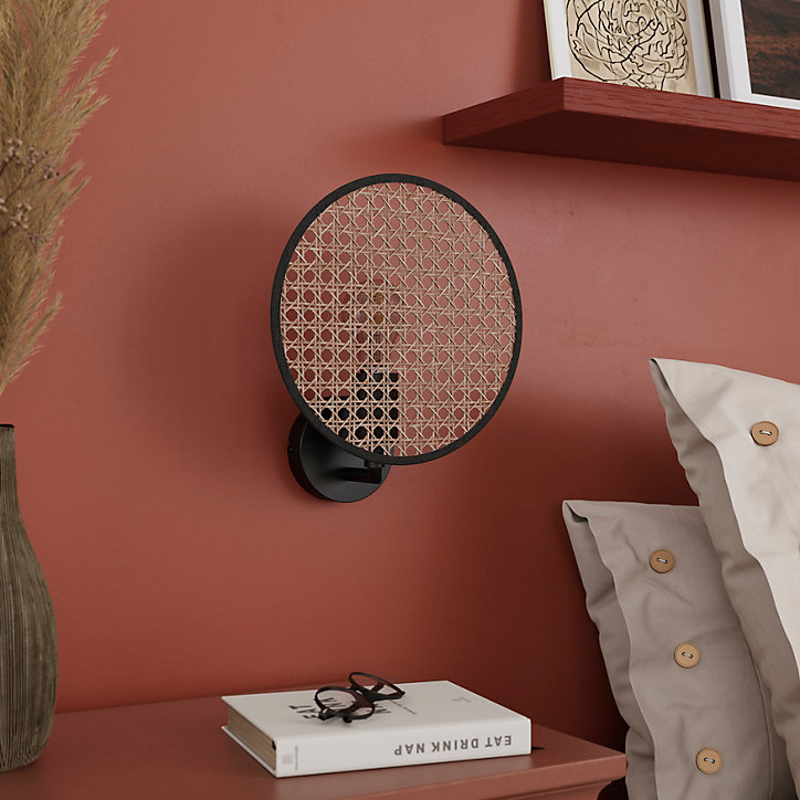 Applique murale Tonkin E27 15W L.25xH.29xP.14cm GoodHome