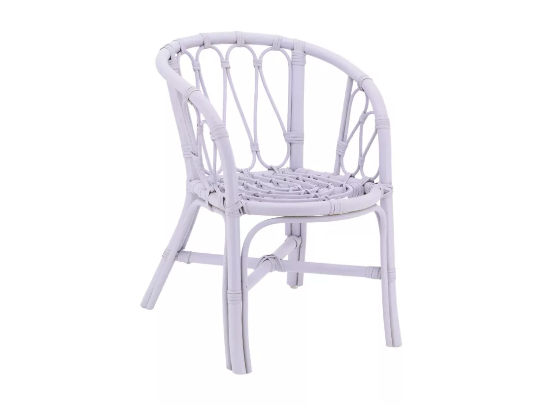 Fauteuil enfant en rotin Côme