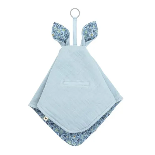 Bibs Doudou lange - Bibs x Liberty | Bleu