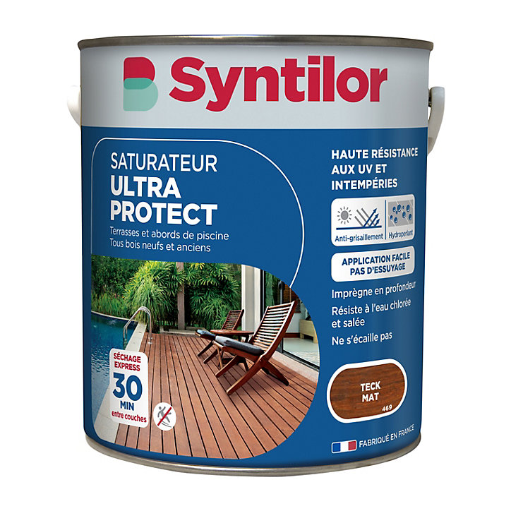 Saturateur extérieur Ultra Protect teck Syntilor 5L