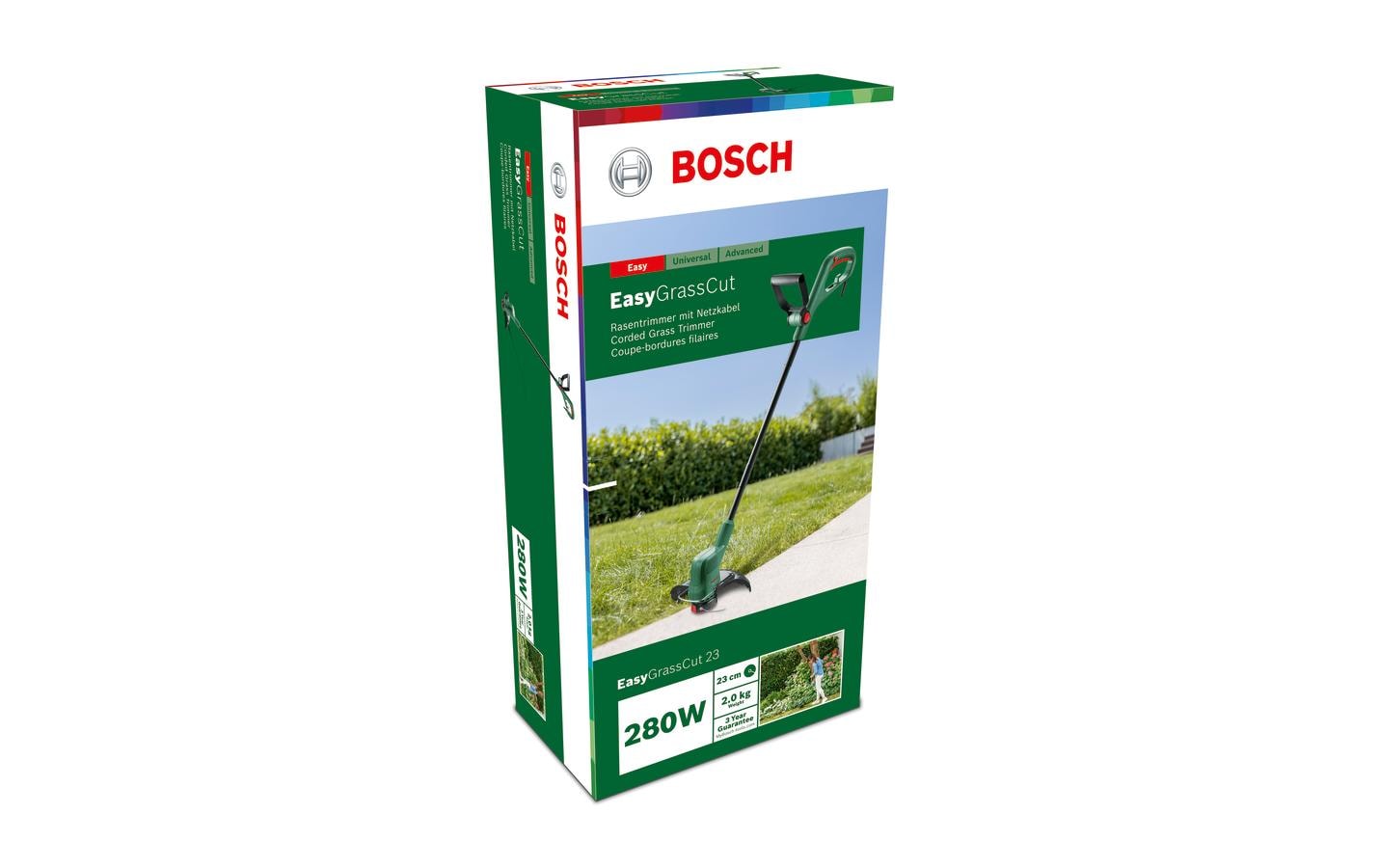 Elektro-Rasentrimmer EasyGrassCut 23Rasentrimmer für natürliche und bequeme Gartenarbeit