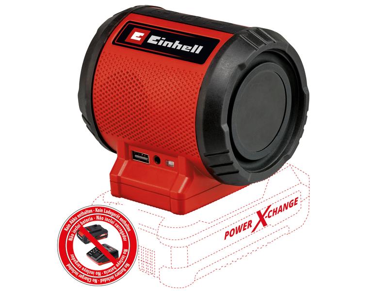 Einhell Akku-Lautsprecher TC-SR 18 Li BT Solo Bluetooth Box