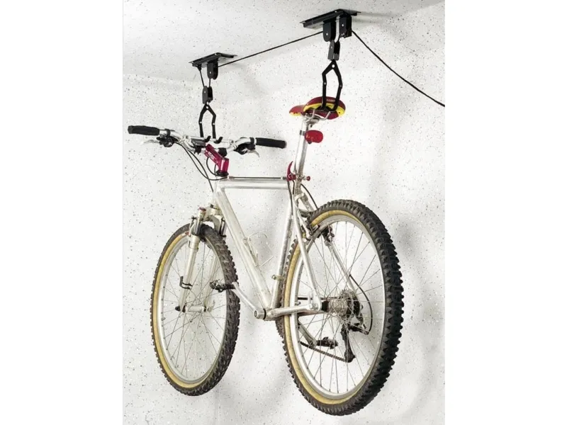 Cykel loftophæng Eufab 16411 Sort