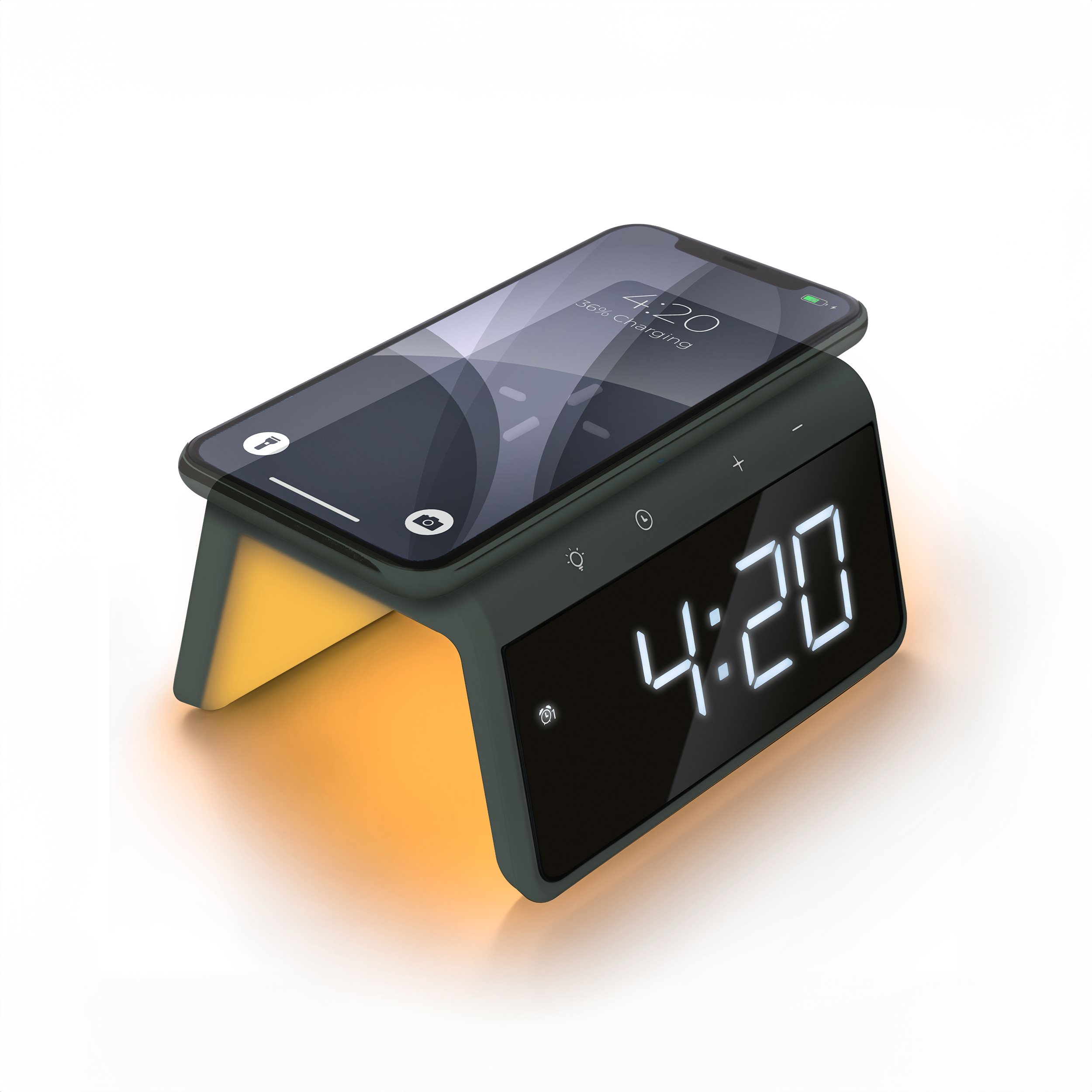 Caliber HCG019QI-MG Wekker - Grey