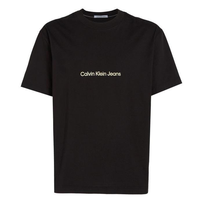 Calvin Klein Square Frequency Logo Shirt Heren