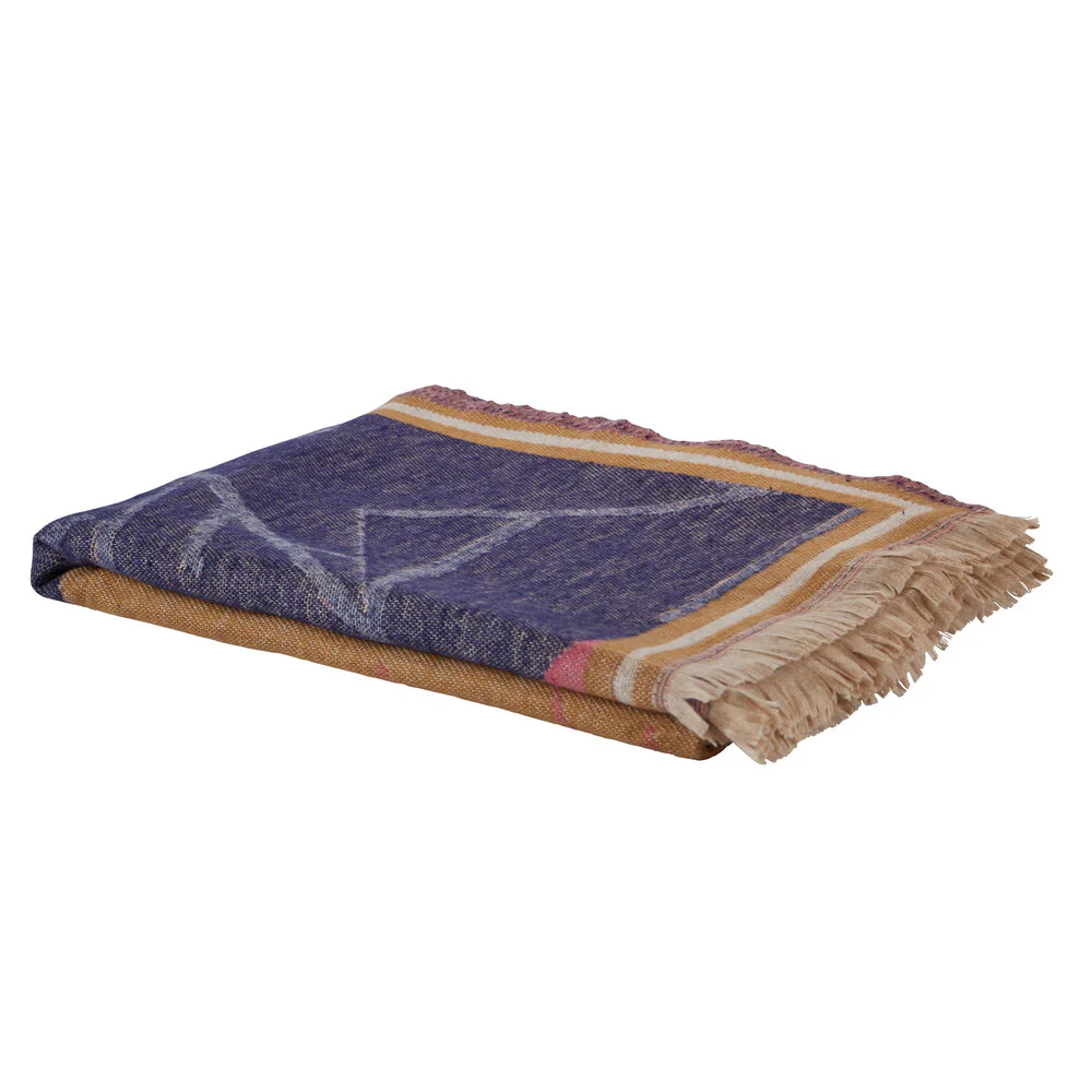 Bahne Interior  Flower plaid - 130x170 cm.