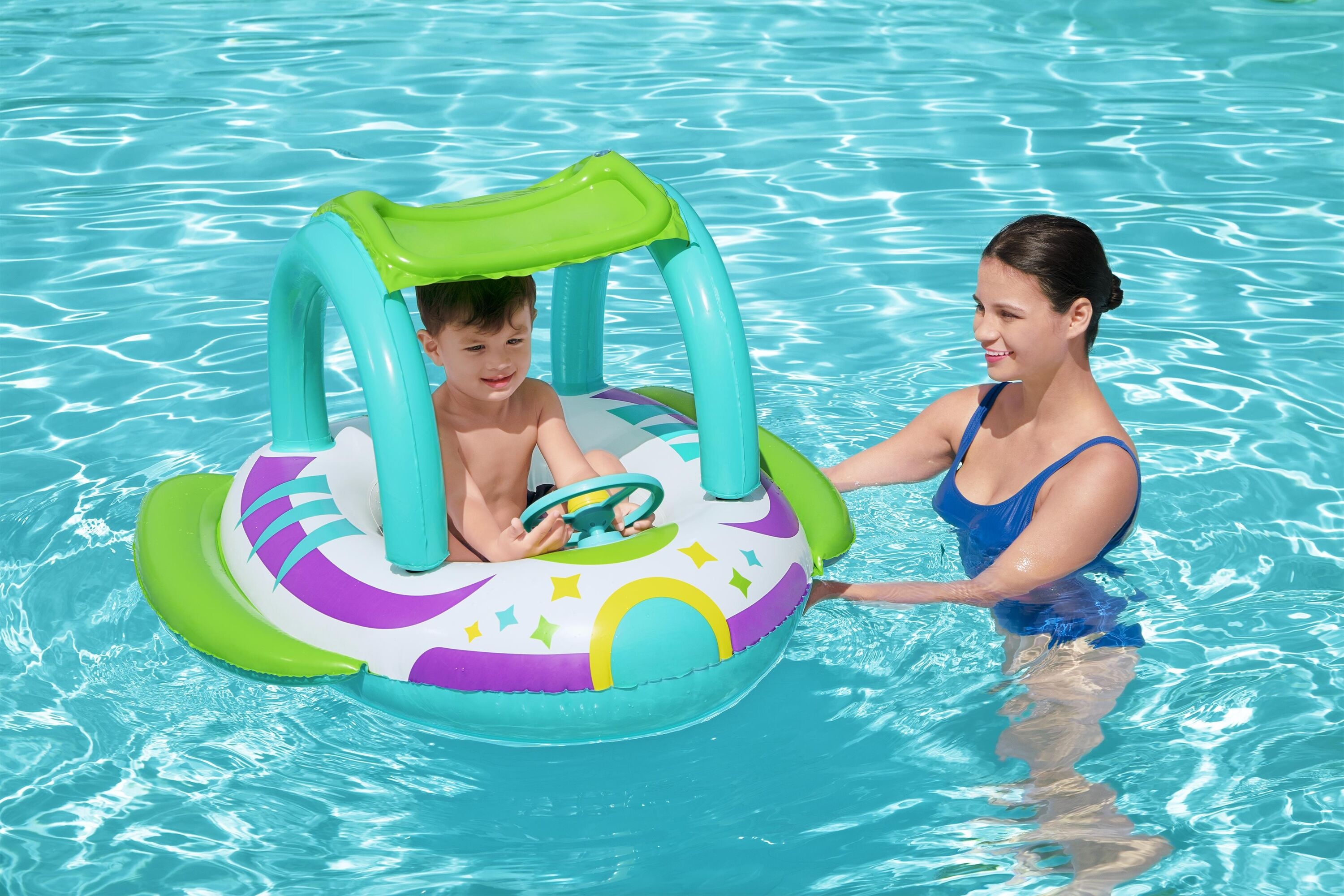 Schlauchboot für Kinder Space Splash