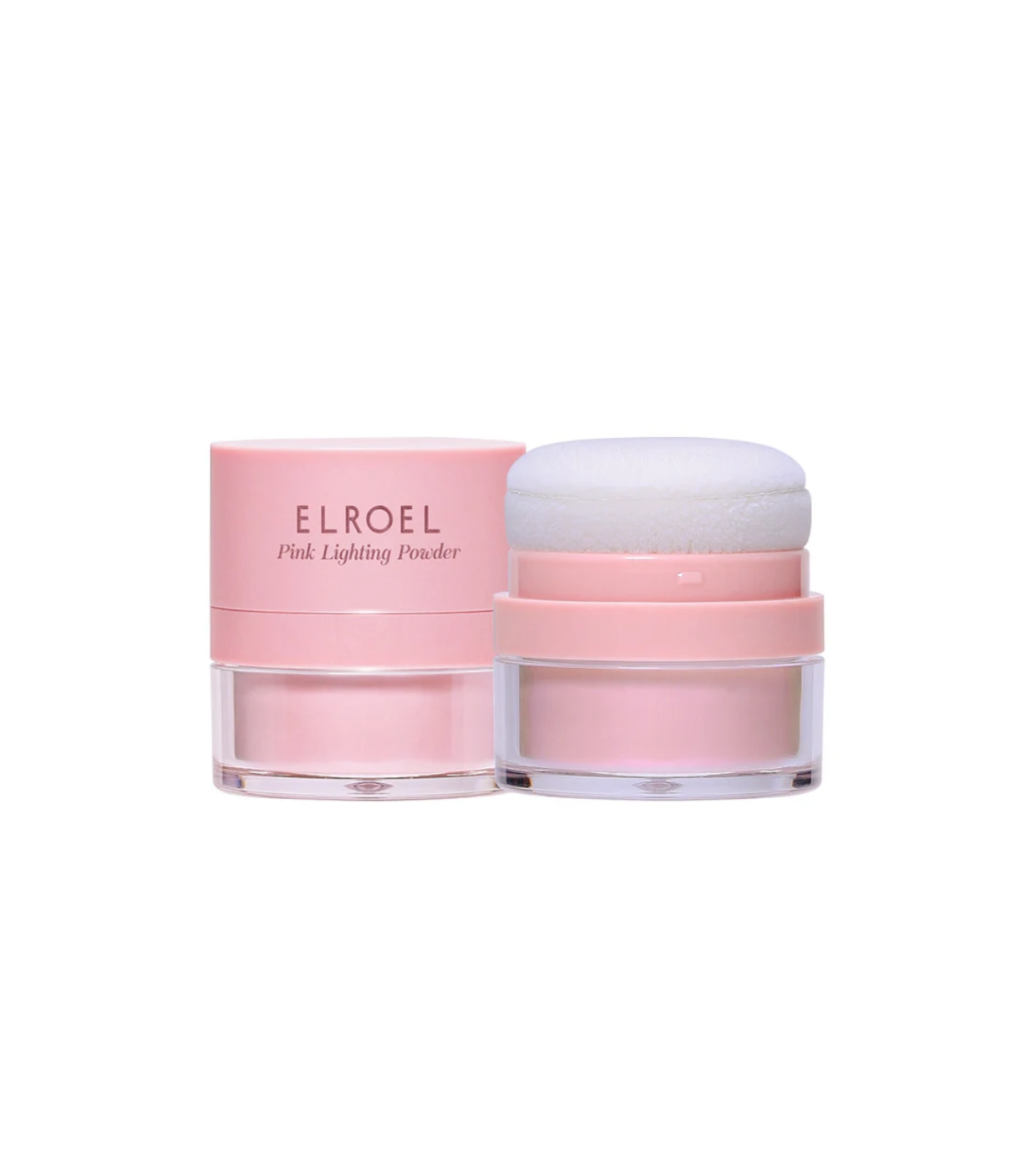 elroel - Pó iluminador Pink Lighting Powder